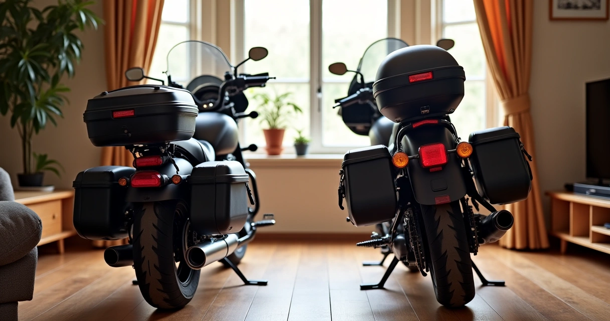 Kemimoto Motorcycle Saddlebags Vs Nomad